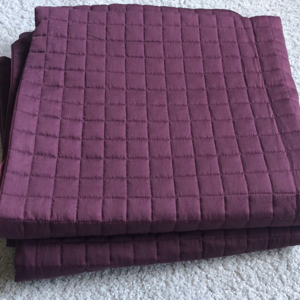 2 new Signoria Firenze square Euro shams.